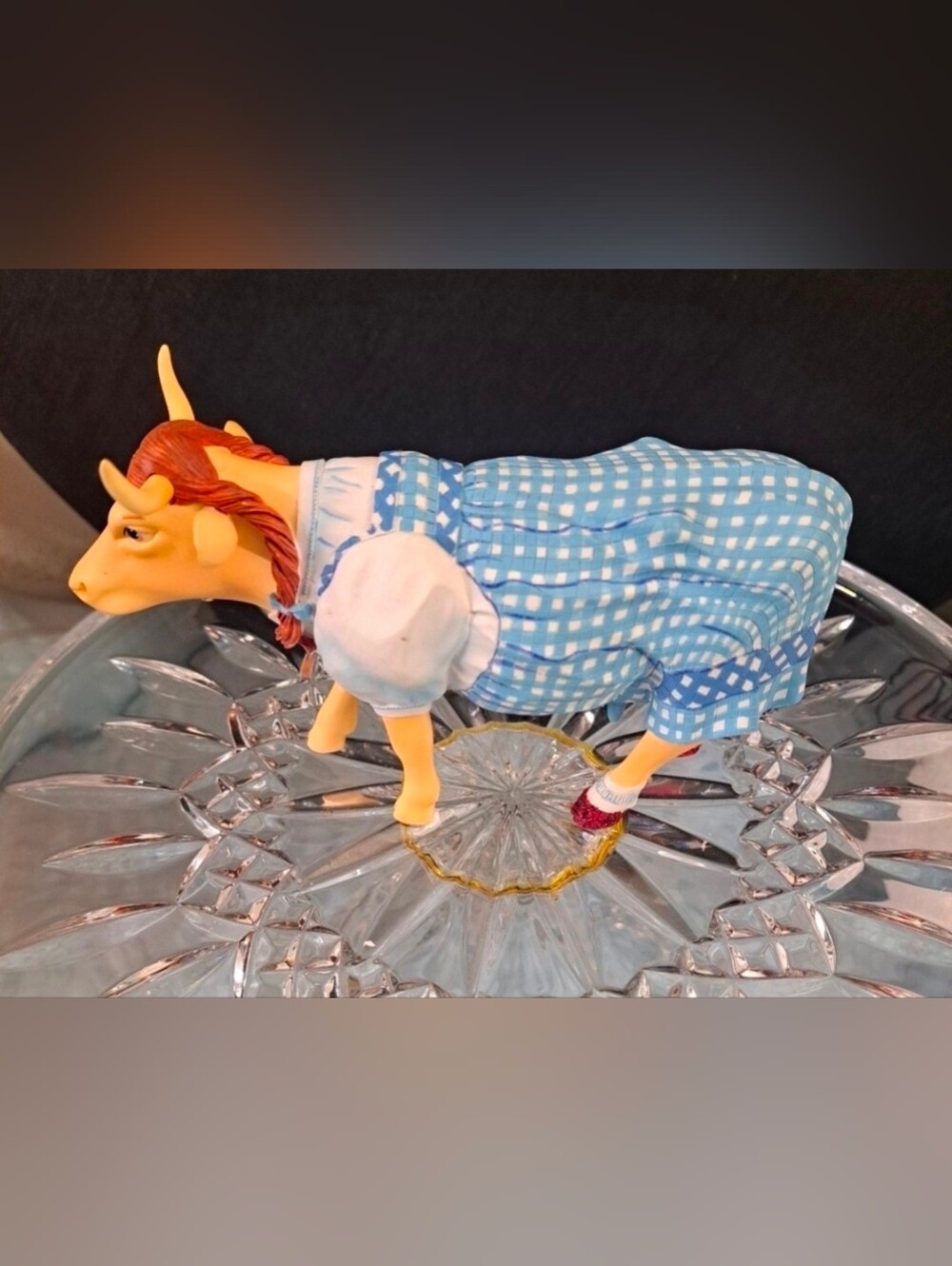 Wizard of Oz Cow Parade Dorothy Cow Figurines Westland Gifts Item # 7241 2002